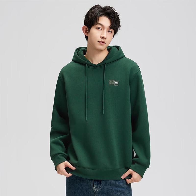 Mark Fairwhale Men's Winter Fleece Lined Hooded Sweatshirt