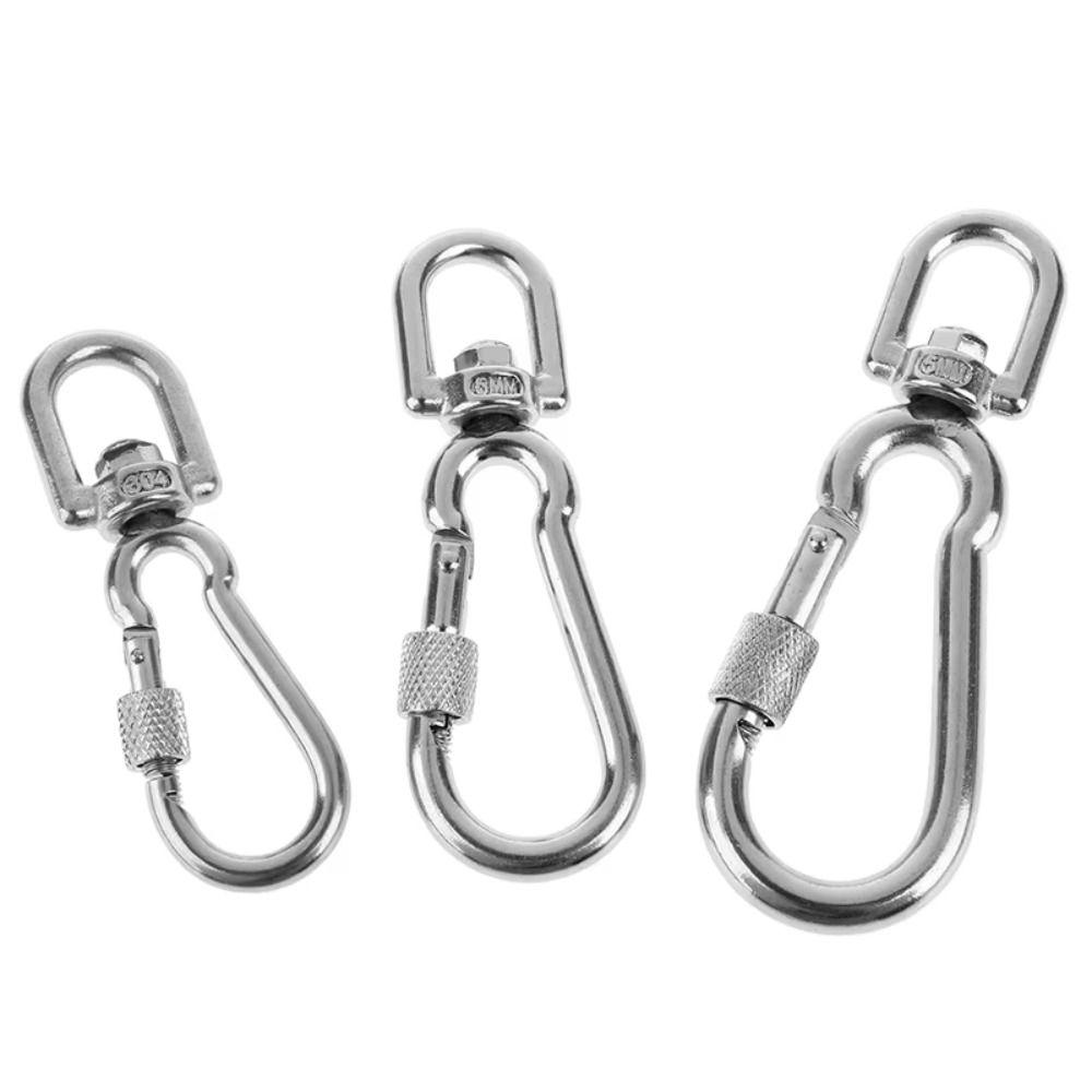 Quick Release Snap Hooks Locking Dog Leading Carabiner Clip  For Dog Walking Camping