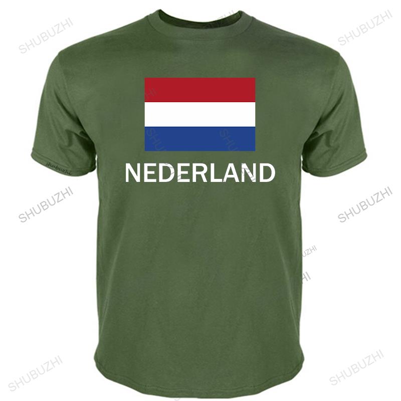 Netherlands Nederland socceres jerseyes tracksuit nation Holland flag Dutch NL many color tops fashion unisex tee-shirt brand