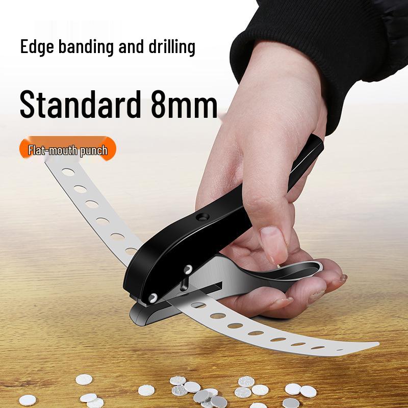 Edge Banding Hole Punching Pliers and Drill Bit Woodworking Tool Set