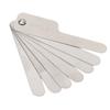 7 Blade Dental Feeler Gauge Professional Portable Stainless Steel Interdentium Gap Measuring Tool