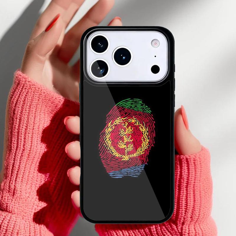 Eritrea Flag Phone Case for iPhone 17 16 15 14 13 Pro Max Back Cover for 12 11 Pro Coque
