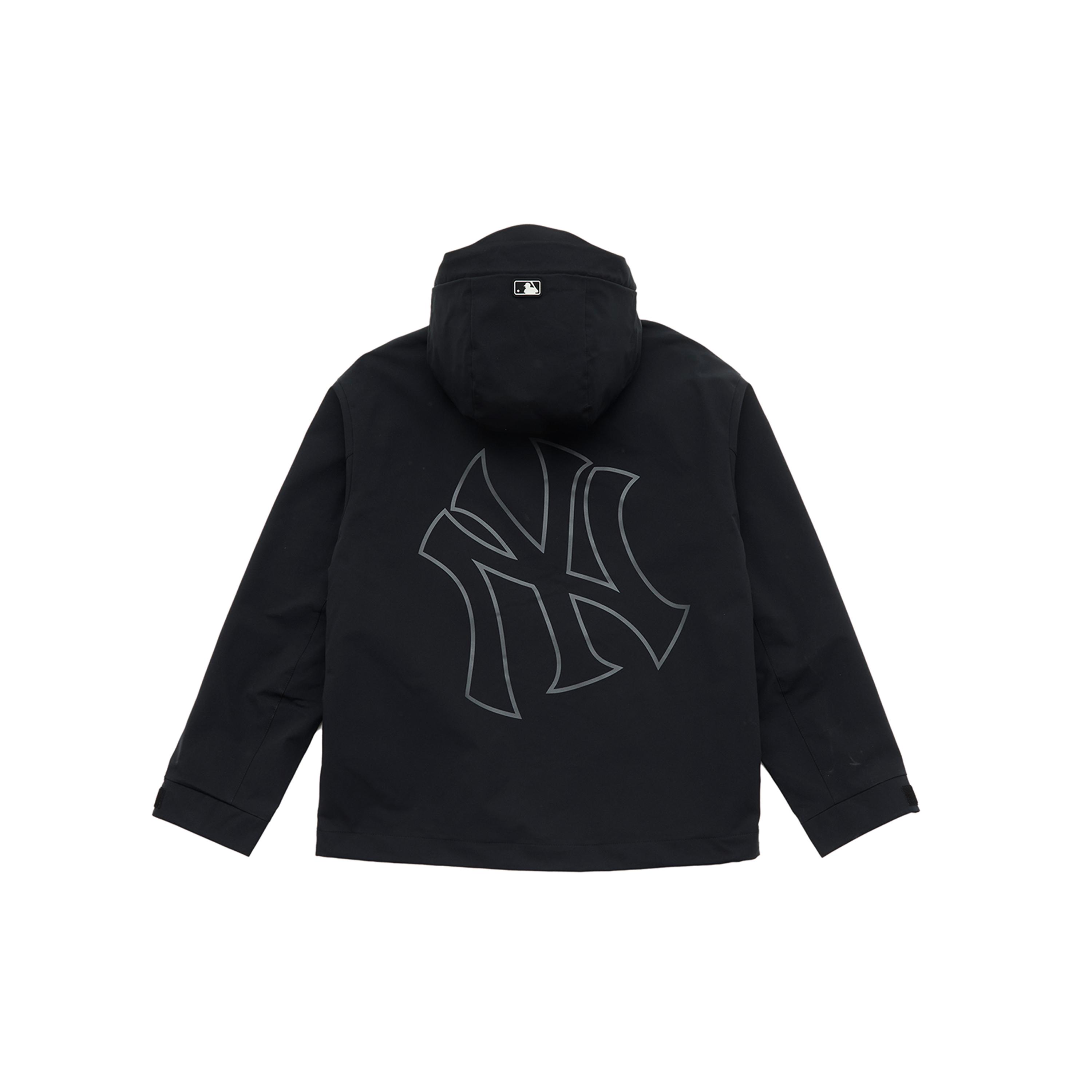 MLB New York Yankees Basic Collection SS26 Windproof Jacket Unisex 3AWJB0361-50BKS XL