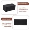 BAAJ-New 8 Pack Of 4.6 In X 4.6 In X 9.5 In Black Soundproofing Insulation Bass Trap Acoustic Wall Foam Padding Studio Foam Tile