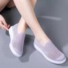 Summer Women Sneakers Comfort Casual Plus Size Flats Loafers Soft Walking Sports Shoes Slip On Large Size