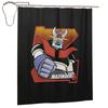 Mazinger Z Goldorak Actarus Grendizer Maske Duschvorhang Badezimmer Polyester Wasserdicht Badvorhänge Mit Haken