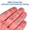 Fishing Hook Connection Ring Engineered for Natural Action