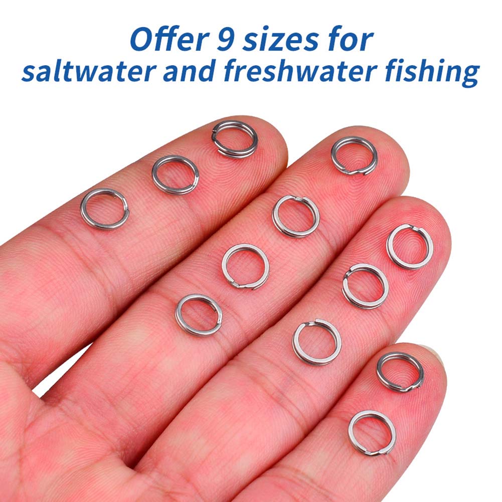 Fishing Hook Connection Ring Engineered for Natural Action