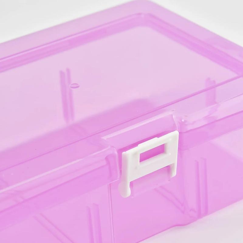 Transparent Plastic Storage Boxes For Jewelry Hardware Accessories Small Items DIY Crafts Cosmetics