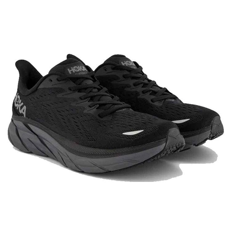 HOKA One One Clifton 8 Wide 'Black' Women's 1121375-BBLC
