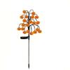 Solar Pumpkin Branch Lights - Waterproof Outdoor Halloween And Garden Decor With Warm LED Light