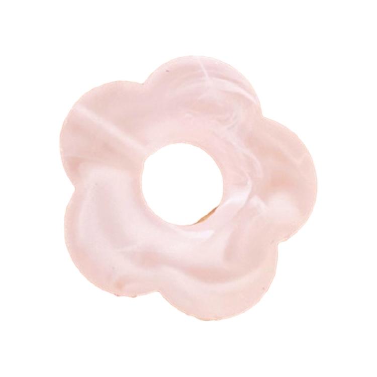 Acrylic Matte Flower Charm Pendants Single Holes Matte Flowers Charm Loose Charm Beads Jewelry Making Accessories