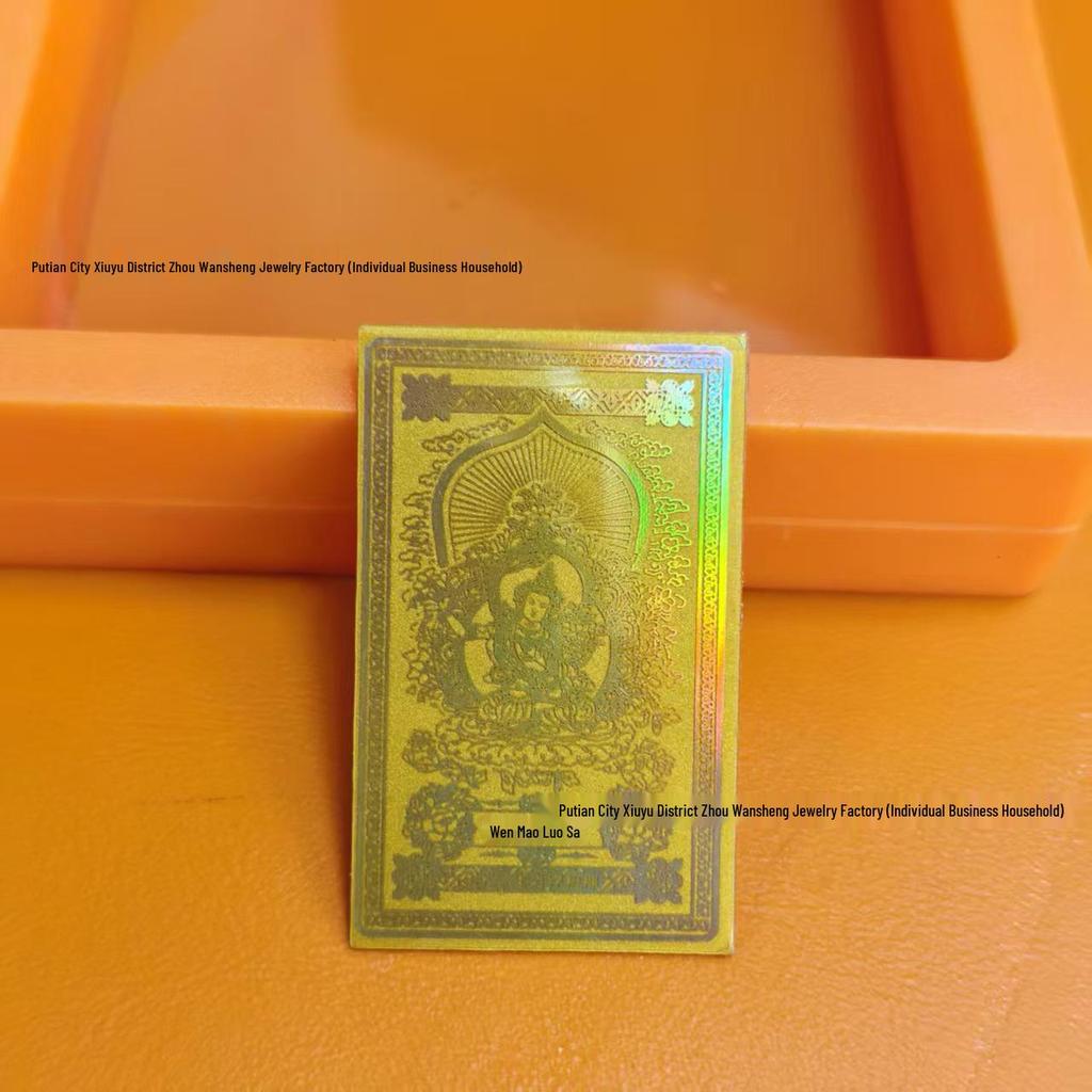 Gold 999 Tierkreiszeichen Schutzengel Aufkleber - Frieden, Freude & Glück Dekoration