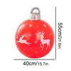 Giant Inflatable Christmas Ball Hanging Ornaments Christmas Balloons  Party Supplies