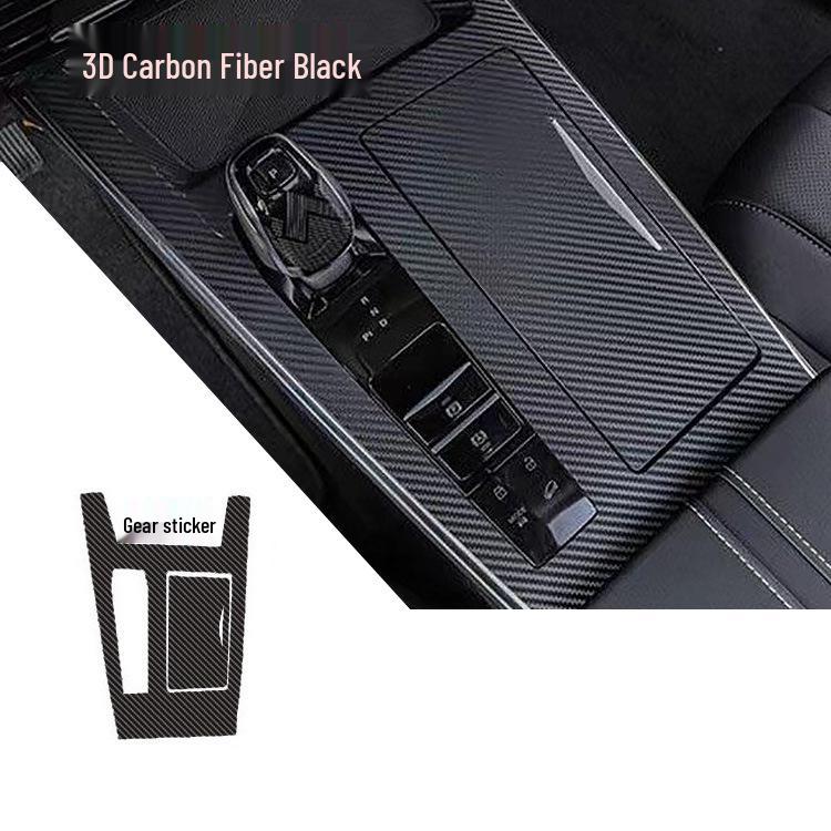 Roewe RX5MAX Kohlefaser Schalthebelkonsolen Dekoration - Black Warrior Edition