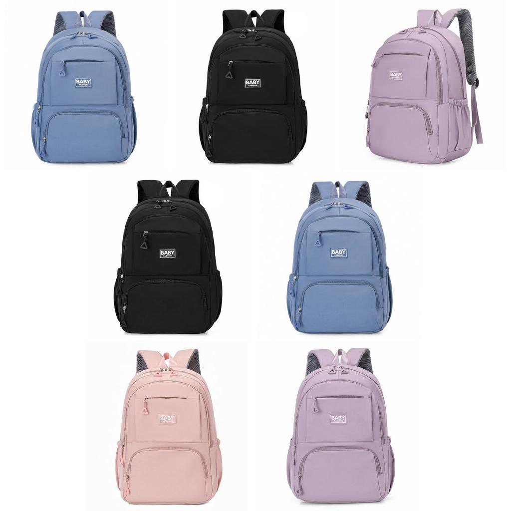 Backpack Oxford Fabric With 16in Laptop Compartment For College Teens Use Daily