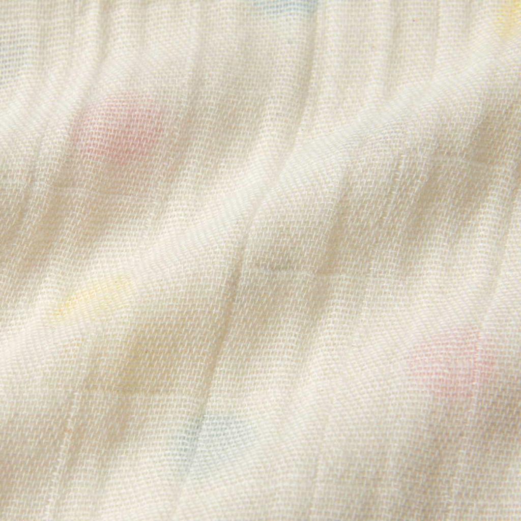 MIKI HOUSE HOT BISCUITS Gauze Towel Set (2-Piece Set) One Size, Ivory, 76-8026-452