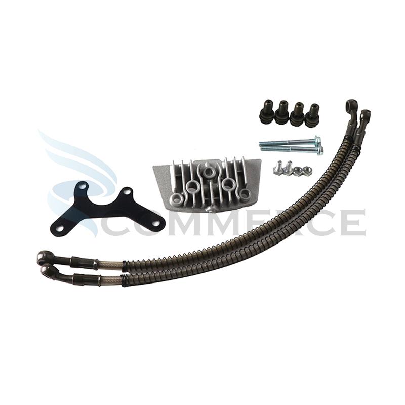 Motorcycle Oil Cooler Radiator Engine Cooling Universal For 50 70 90 110 125 140cc Dirt Pit Bike Monkey Moto Quad ATV Motocross