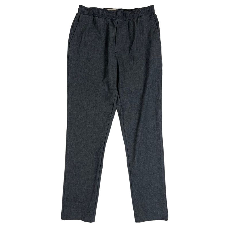 European and American Single Men Spring & Fall Oversized Casual Trousers Plaid Easiest for Match Pure Color Loose Elastic Skinny Pants Casual Pants