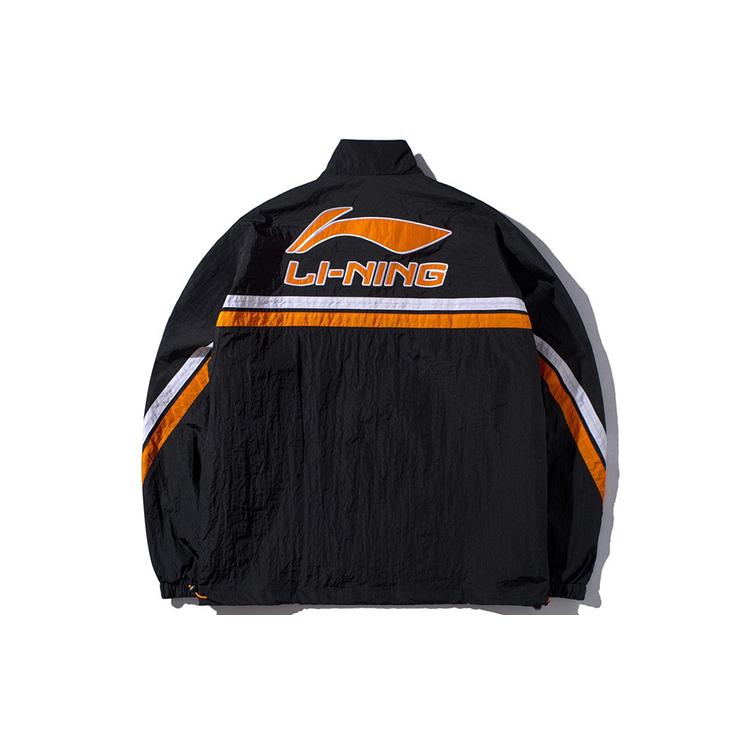 Li Ning Jackets Unisex Standard Black Stand Collar Moderate Other AJDP649-1