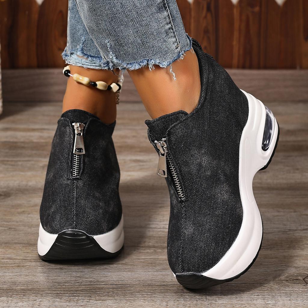 New Women Platform Sneakers Lightweight Casual Sneakers Slip On Comfortable Shoes Woman Spring Summer Flats Loafers Shoes