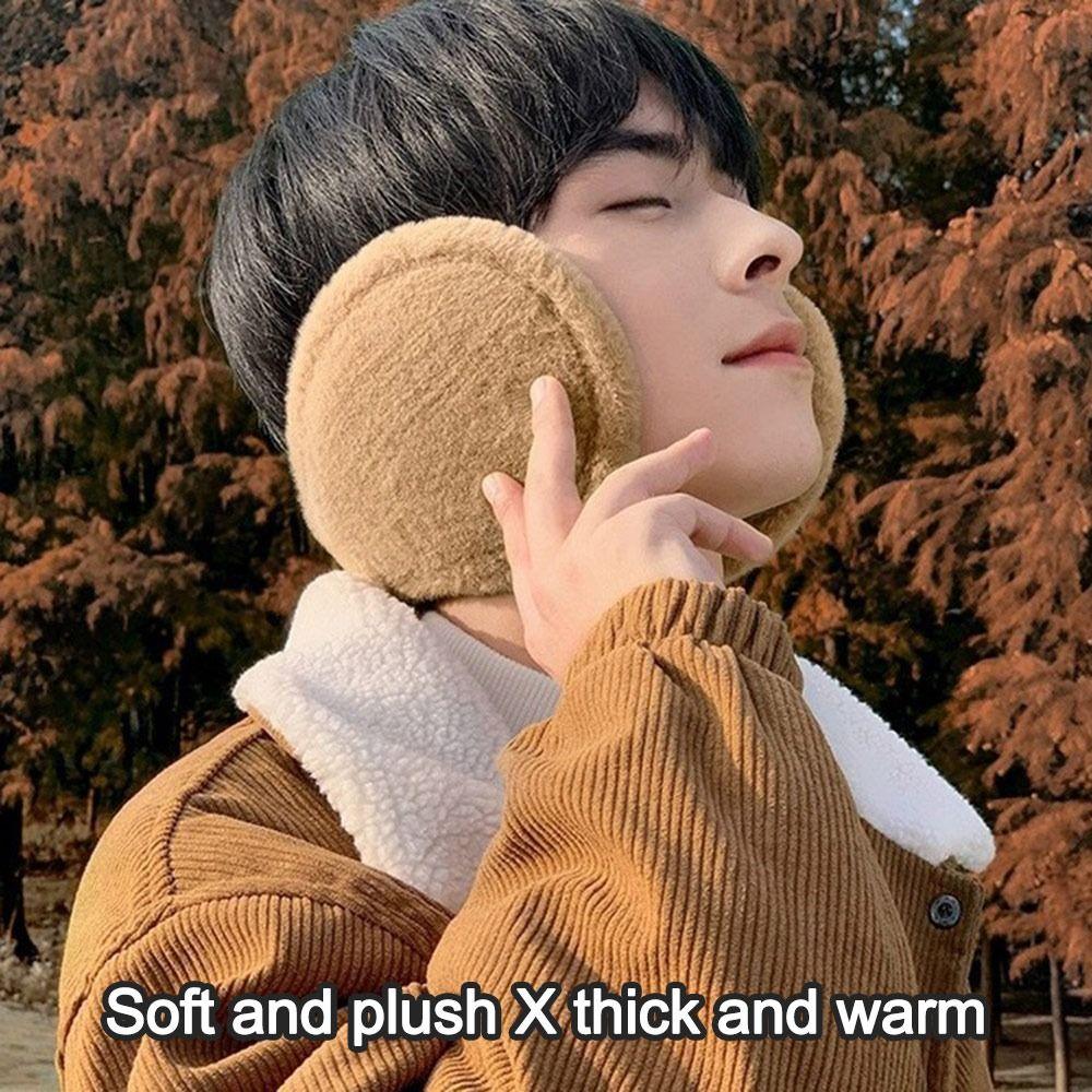 Thicken Windproof Earmuffs Autumn And Winter Keep Warm Plush Ear Muff Ear Warm Protector Outdoor Cycling Warmer Soft Ear Muffs
