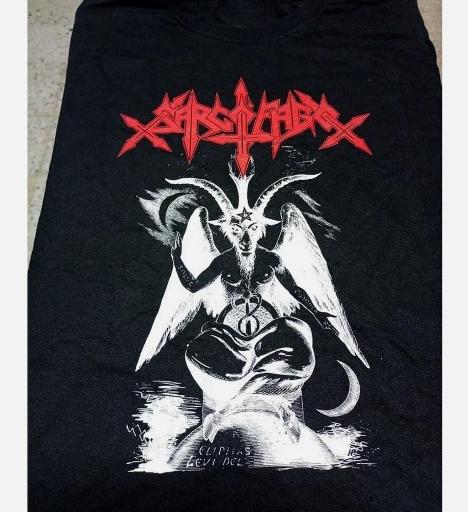 

SARCOFAGO – Goat Of Mendes Classic Black T-Shirt Full Size S-5XL Unisex T-Shirt XL