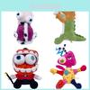 Adorabile Morbido Dinosauro Peluche Bambola Carina Clown del Circo Principessa Caramella Peluche Regalo