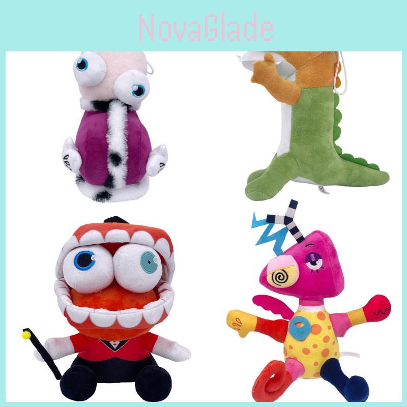 Adorabile Morbido Dinosauro Peluche Bambola Carina Clown del Circo Principessa Caramella Peluche Regalo