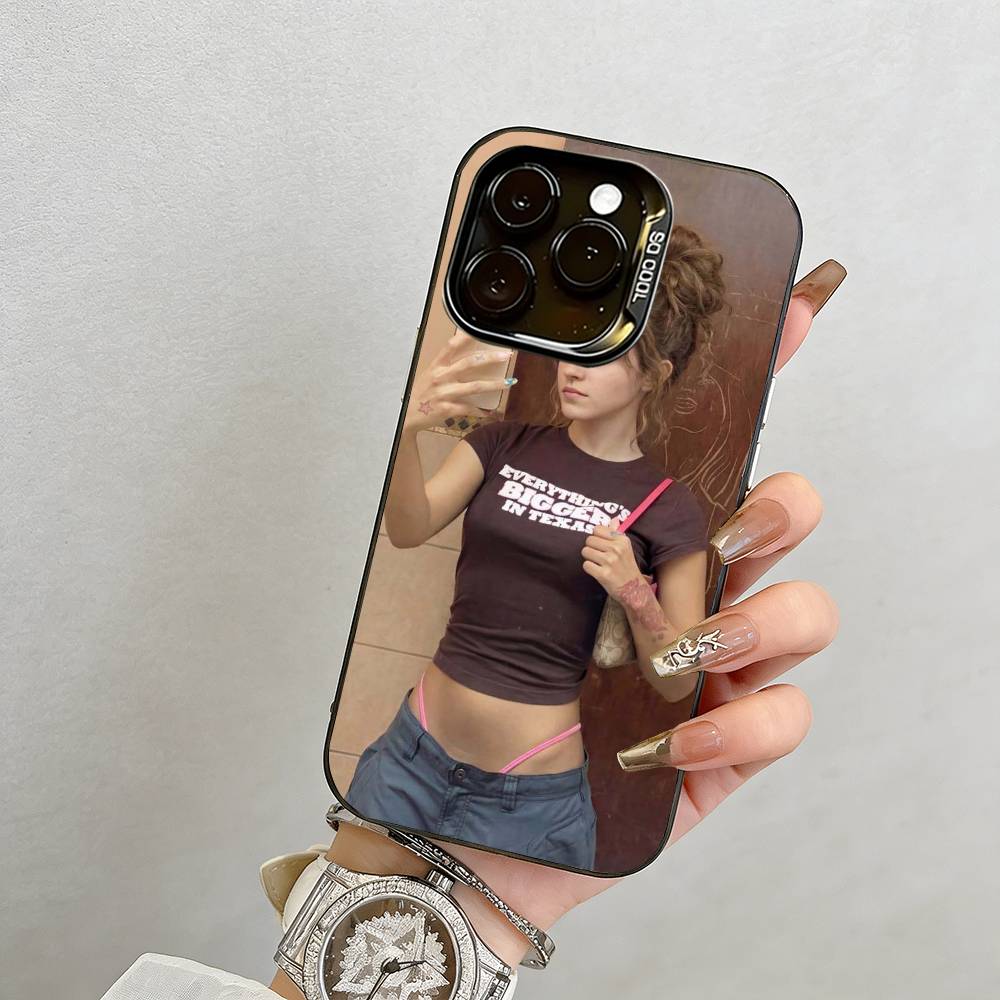 Emma Watson Phone Case For iPhone 17,16,15,14,13,12,11 Plus,Pro Max,XS,Colorful Silver Phone case Funda Cover