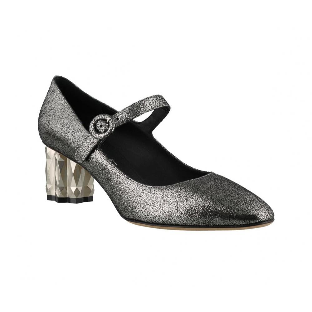 Ferragamo Salvatore Ferragamo OrtenSia Women S 718282 Silver pumpS Multi