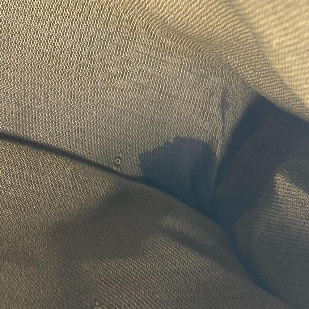 Fendi Vintage FF Logo Tote Bag Shoulder Bag Hand Bag Leather Brown