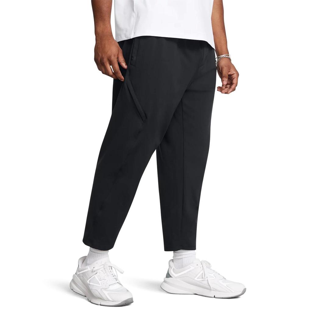 Under Armour UA Meridian Ανθεκτικά Άνετα Στυλάτα Ευέλικτα Τρία Τέταρτα Ανδρικά Casual Σορτς Μαύρο 1386979-001