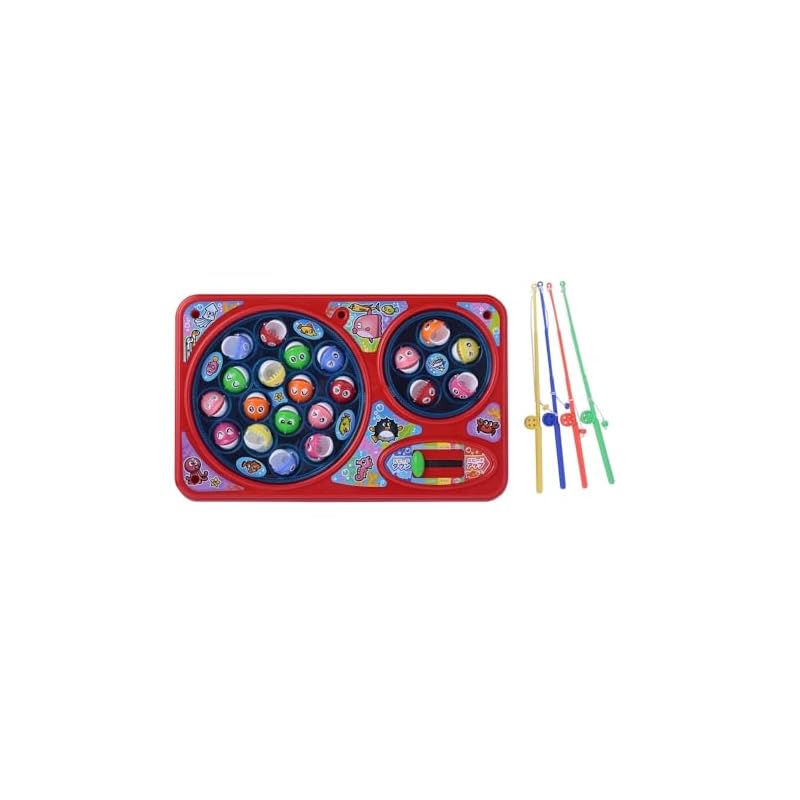 Maruka Spinning Fishing Toy Game for ages 3 and up (Item No. 193852) *Color cannot be chosen.