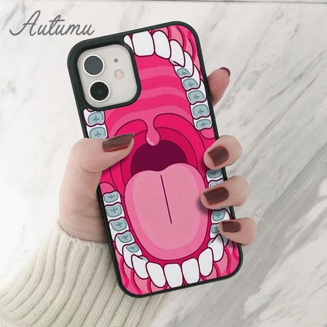 Dentist Dental Crowned Tooth Nurse Phone Case for iPhone 11 12 13 14 Pro Max Mini XR XS SE 2020 6 7 8 Plus Galaxy S21 S22 Cover