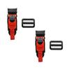 Universal ABS Helmets Clip Lock with Rapid Snap On Design Adjustment Motorcycle Cap Fastener for Outdoor Enthusiasts