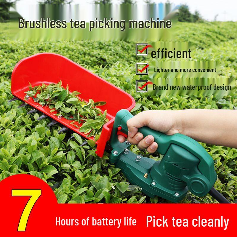 

Deqier 21V Cordless Handheld Electric Tea Harvester CN plug (adapter included)