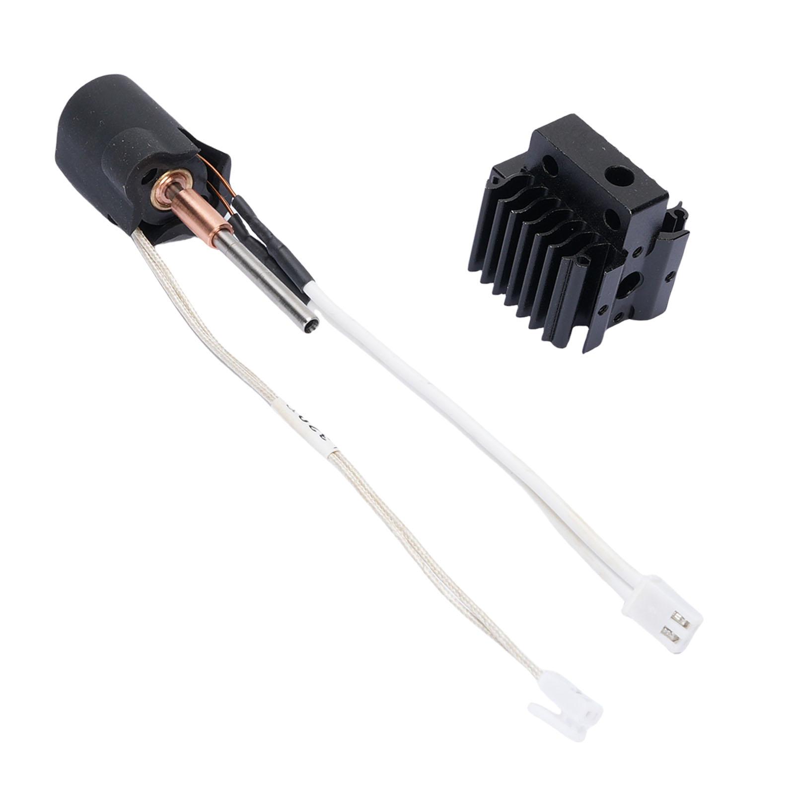 

Hotend Replacement for Ender 3 V3 Plus 3D Printer 0.4mm Quick Swap Nozzle 60W Ceramic Heater Hot End Kit with Heatsink