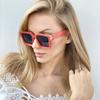 86229 Large Frame Unisex Sunglasses - Trendy Millionaire Style Worn by European & American Celebrities