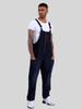 Nishi Takumi Men's 2025 Retro Distressed Straight Leg Denim Overalls