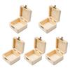 Elegant Wooden Jewelry Box Collection 5PCS Designed for Stylish Organization