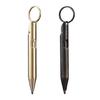 Retractable Ballpoint Pen Writing Pen Keychain Pendant Travel Pen 1.0mm Pocket Pen Brass Pen Gift Pen