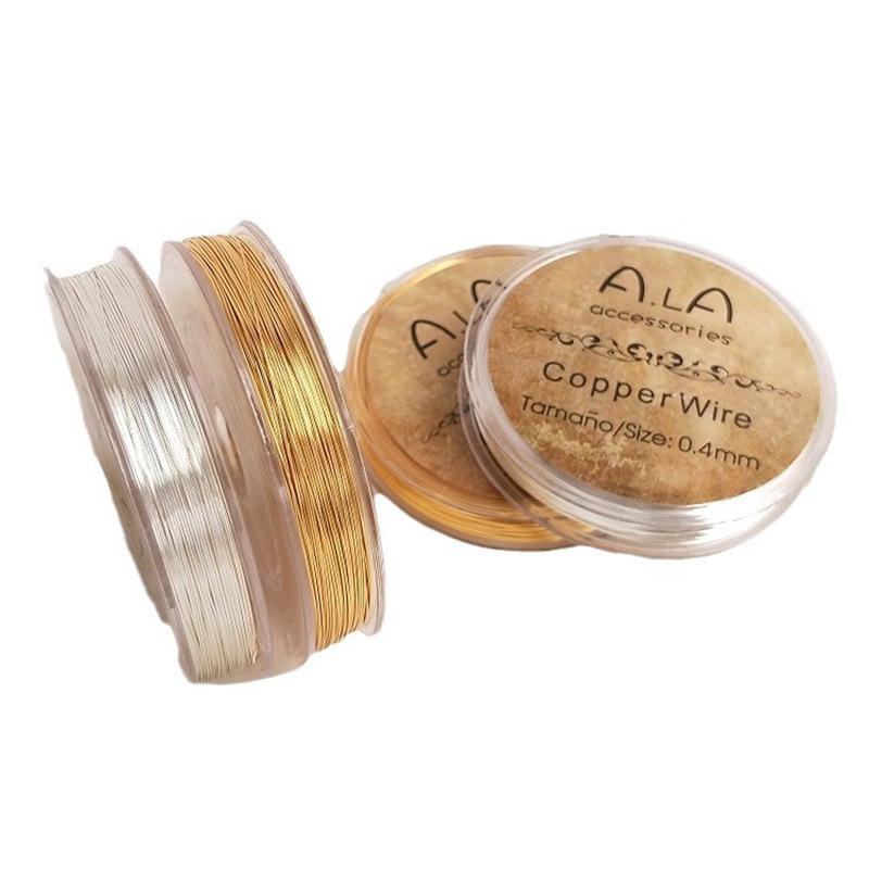 14K Gold-Filled Soft Copper Wire for DIY Jewelry Making