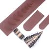 10pc Half Circle Punching Die, Belt Tail Puncher, Leather Bag Shoulder Tail Punching Tool, C-Type Hole Cutting Die Head Mold