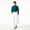 J.Lindeberg Men's Golf Lightweight Printed Long Sleeve Polo Shirt