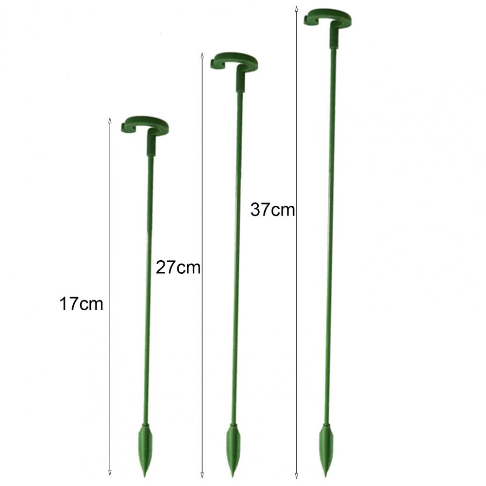 10Pcs Plant Support Stake Stick Sunflower Vegetables Stem Glass Fiber Support Stick Potted Plant Support Gardening Supplies
