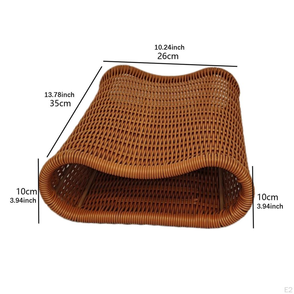 Sauna Neck Pillow Cushion Imitation Rattan Cooling Versatile Backrest Headrest for
