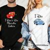 Lightning Mcqueen and Sally Print Couples Pcs Sally and Mcqueen Summer Cotton Short Sleeve Tees YK Women Unisex Casual Tops