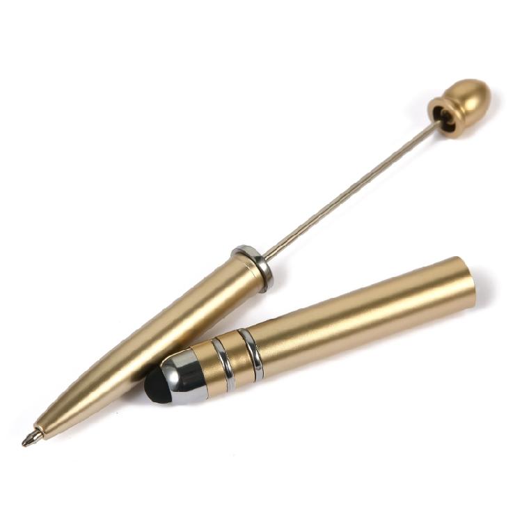 3-in-1 Ballpoint Pen with Stylus Tip DIY Beading Pen Business Signing Pen