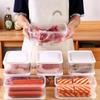 1pc Fridge Storage Box Organizer Fresh Keeping Fridge Freezer Meat Vegetables Fruits Sealed Box Container Heatable